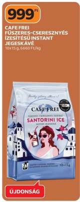 CAFE FREI FŰSZERES-CSERESZNYÉS ÍZESÍTÉSŰ INSTANT JEGESKÁVÉ