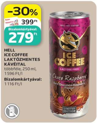 Hell Ice Coffee laktózmentes kávéital