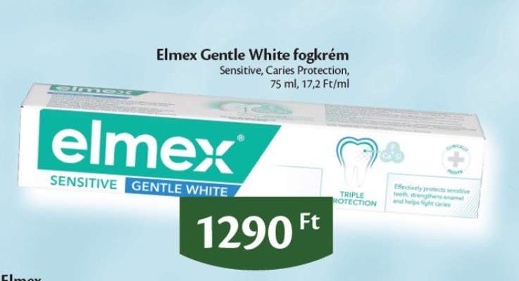 Elmex Gentle White fogkrém