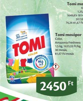 Tomi mosópor