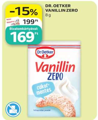Dr. Oetker Vanillin Zero