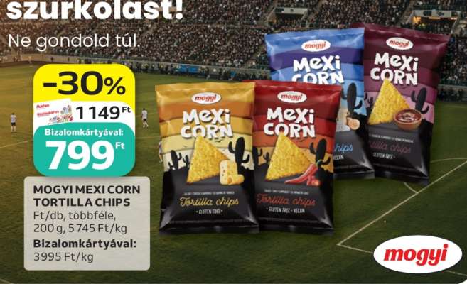 Mogyi Mexi Corn Tortilla chips