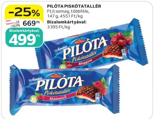 PILÓTA Piskótatallér