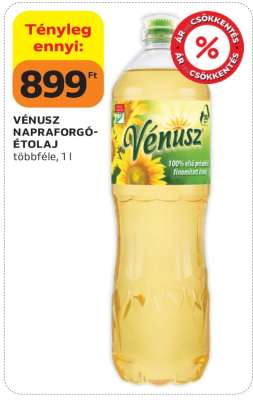 VÉNUSZ Napraforgó-étolaj
