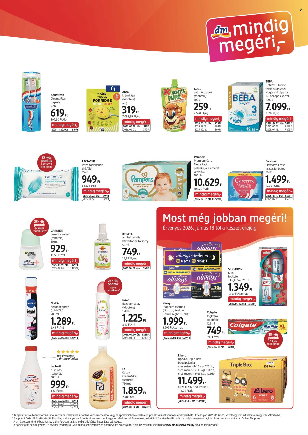 dm drogerie markt akciós újságok - 2026.06.18 - 2026.07.01. Oldal 3