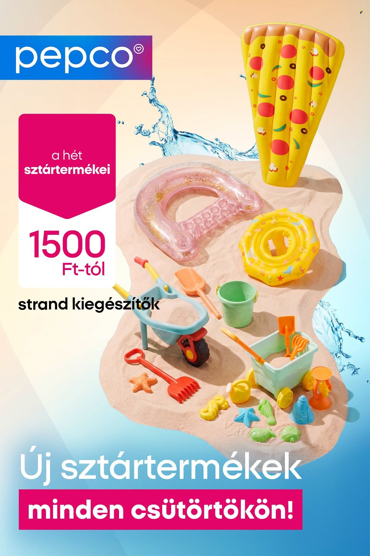 Pepco akciós újságok - 2026.06.18 - 2026.06.24. Oldal 1