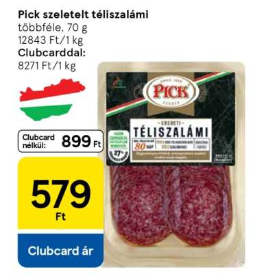 PICK Szeletelt téliszalámi