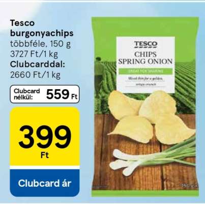 Tesco burgonyachips