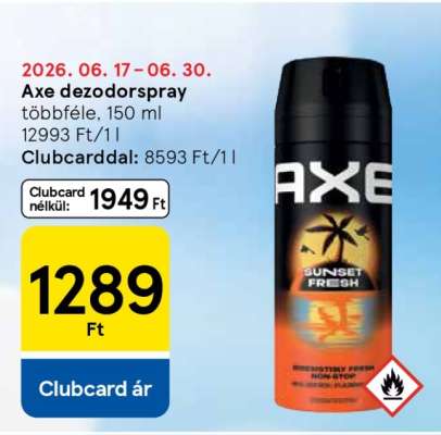 Axe dezodorspray
