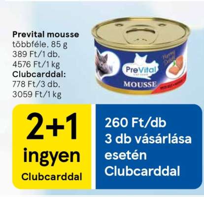 PreVital mousse