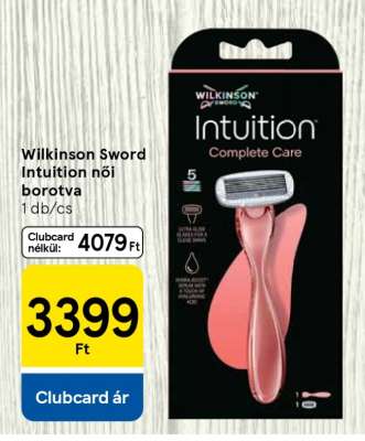 Wilkinson Sword Intuition női borotva