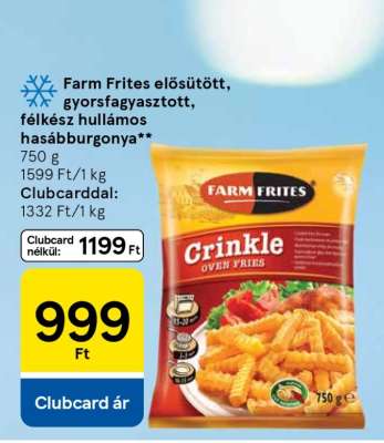 Farm Frites Crinkle Oven Fries
