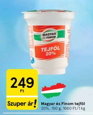 Magyar és Finom tejföl