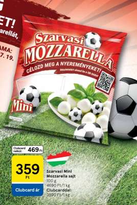 Szarvasi Mini Mozzarella sajt