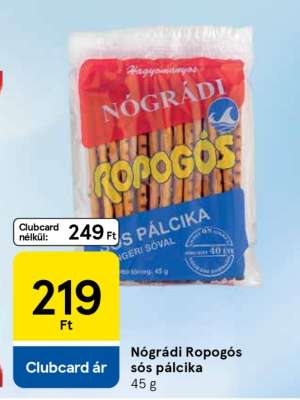 Nógrádi Ropogós Sós Pálcika
