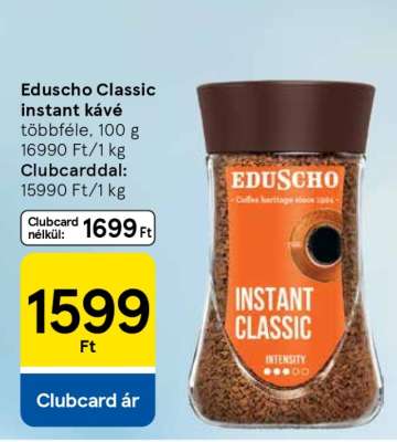 Eduscho Classic instant kávé