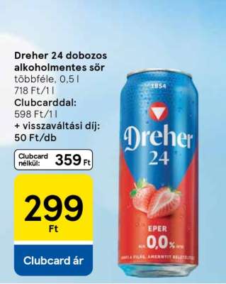 Dreher 24 dobozos alkoholmentes sör