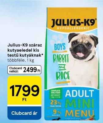 Julius-K9 száraz kutyaeledel