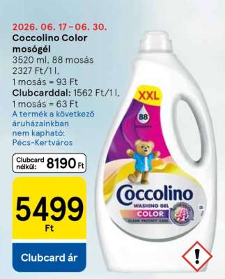 Coccolino Color mosógél