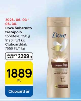 Dove Önbarnító Testápoló