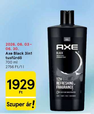 Axe Black 3in1 tusfürdő