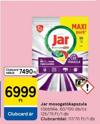 Jar mosogatókapszula