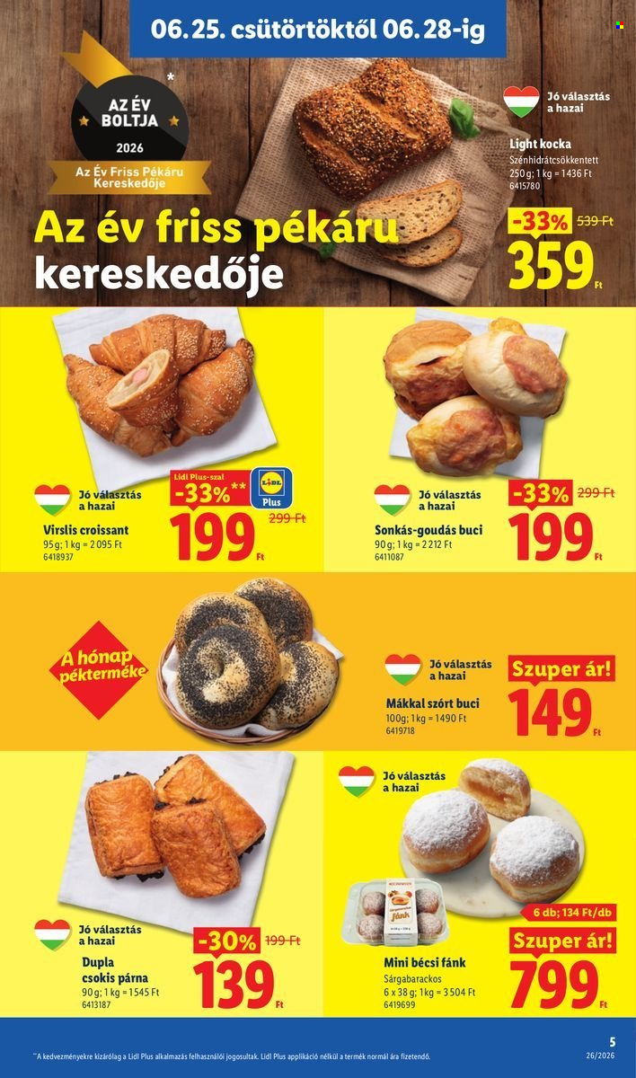 Lidl akciós újságok - 2026.06.25 - 2026.07.01. Oldal 5