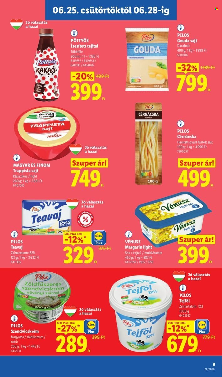 Lidl akciós újságok - 2026.06.25 - 2026.07.01. Oldal 9