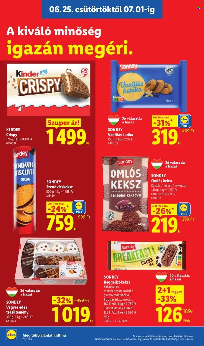 Lidl akciós újságok - 2026.06.25 - 2026.07.01. Oldal 10