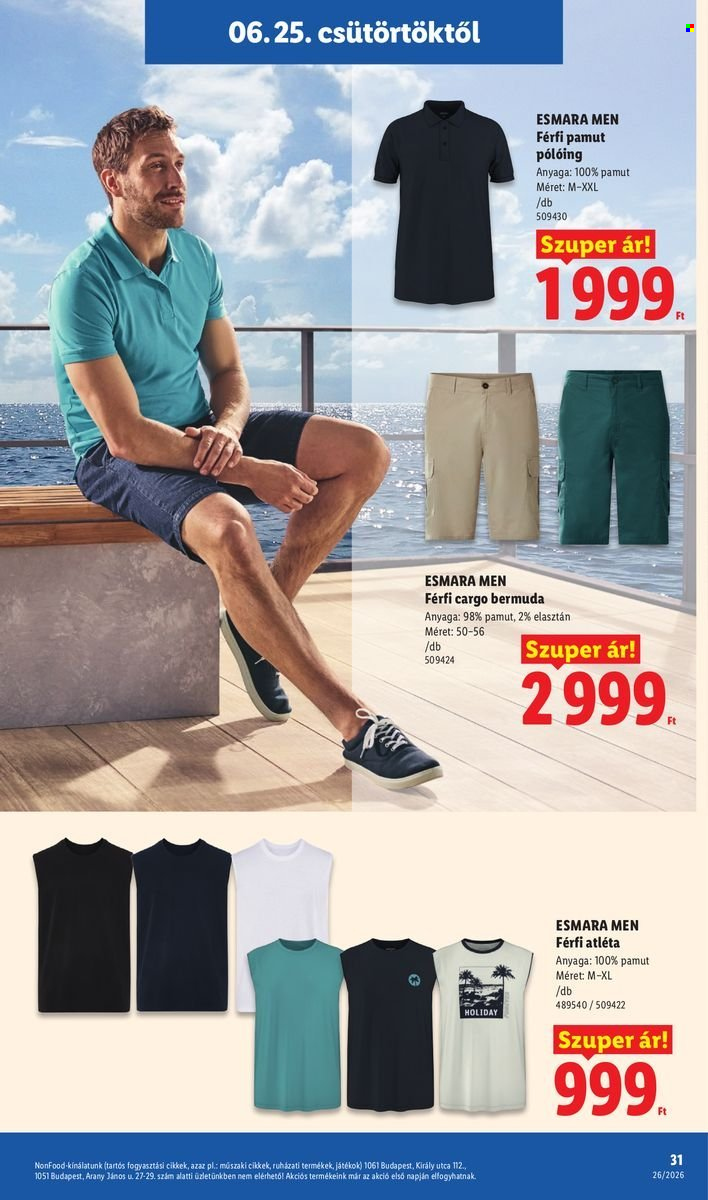 Lidl akciós újságok - 2026.06.25 - 2026.07.01. Oldal 31