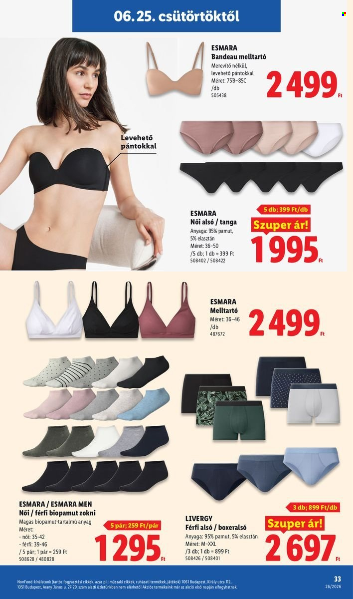 Lidl akciós újságok - 2026.06.25 - 2026.07.01. Oldal 33