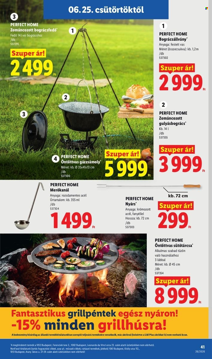 Lidl akciós újságok - 2026.06.25 - 2026.07.01. Oldal 41