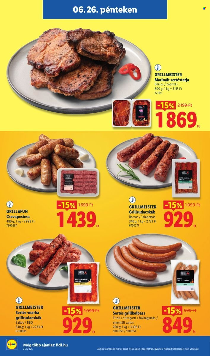 Lidl akciós újságok - 2026.06.25 - 2026.07.01. Oldal 44