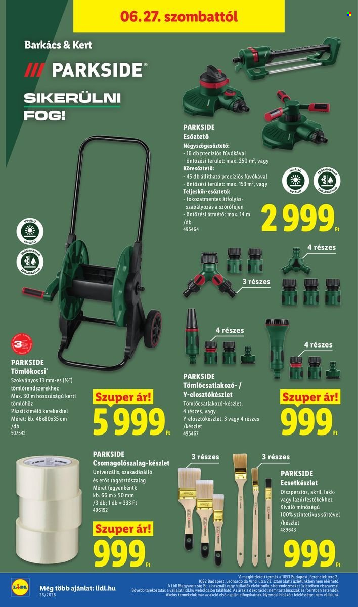 Lidl akciós újságok - 2026.06.25 - 2026.07.01. Oldal 50