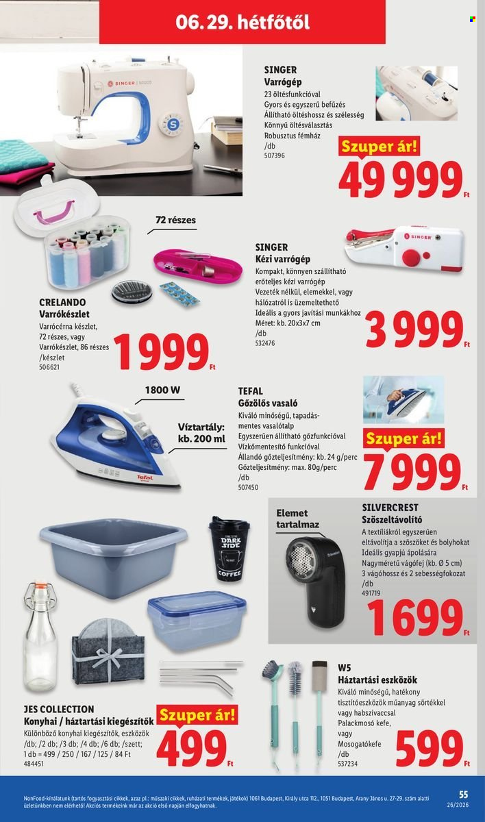 Lidl akciós újságok - 2026.06.25 - 2026.07.01. Oldal 55