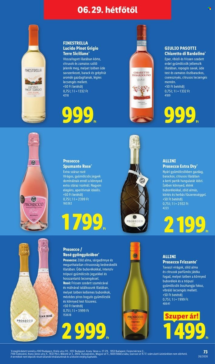 Lidl akciós újságok - 2026.06.25 - 2026.07.01. Oldal 73