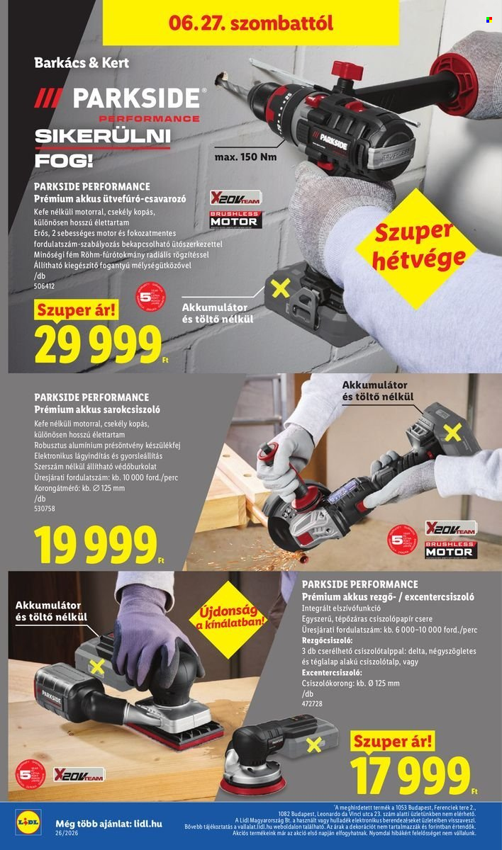 Lidl akciós újságok - 2026.06.25 - 2026.07.01. Oldal 16