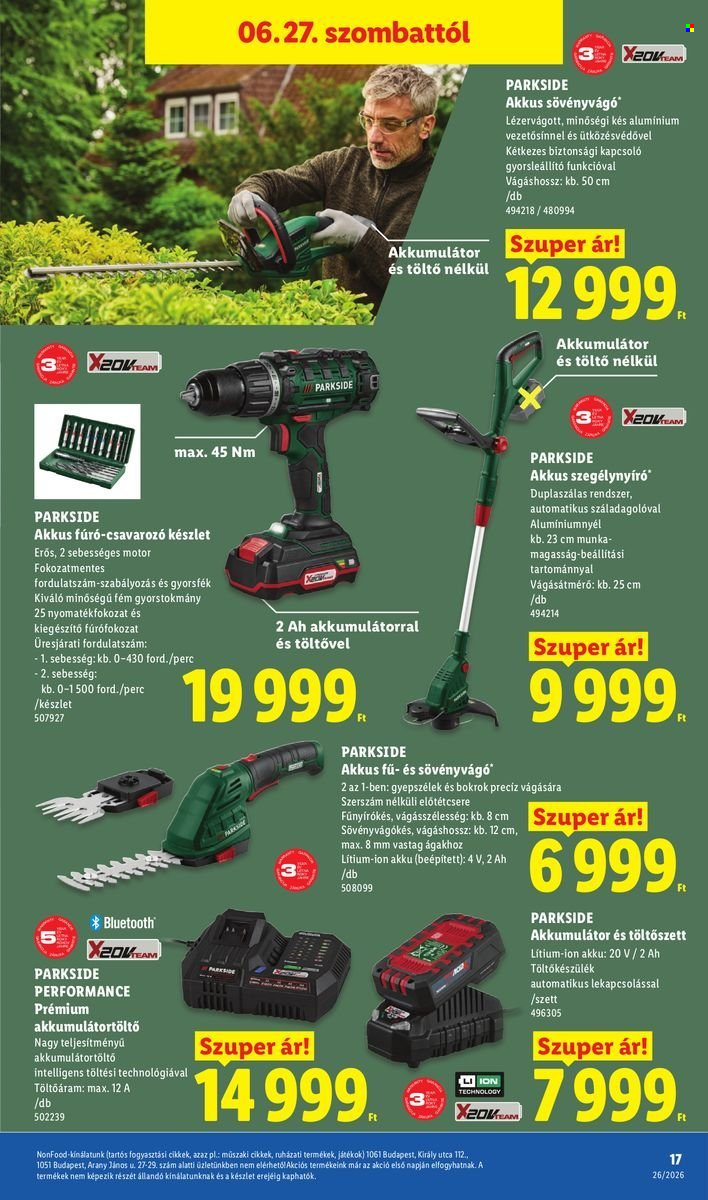 Lidl akciós újságok - 2026.06.25 - 2026.07.01. Oldal 17