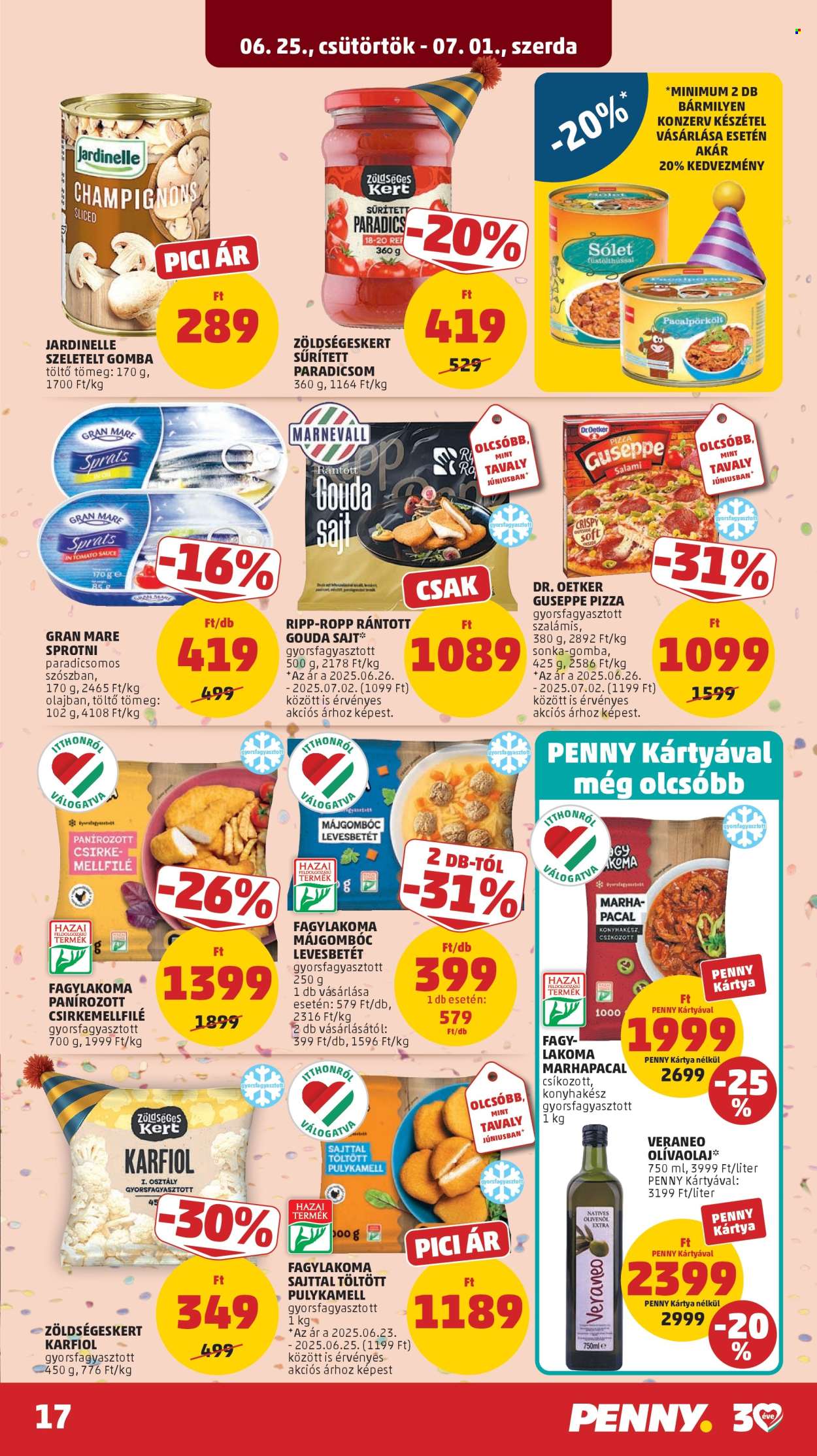 Penny Market akciós újságok - 2026.06.25 - 2026.07.01. Oldal 17