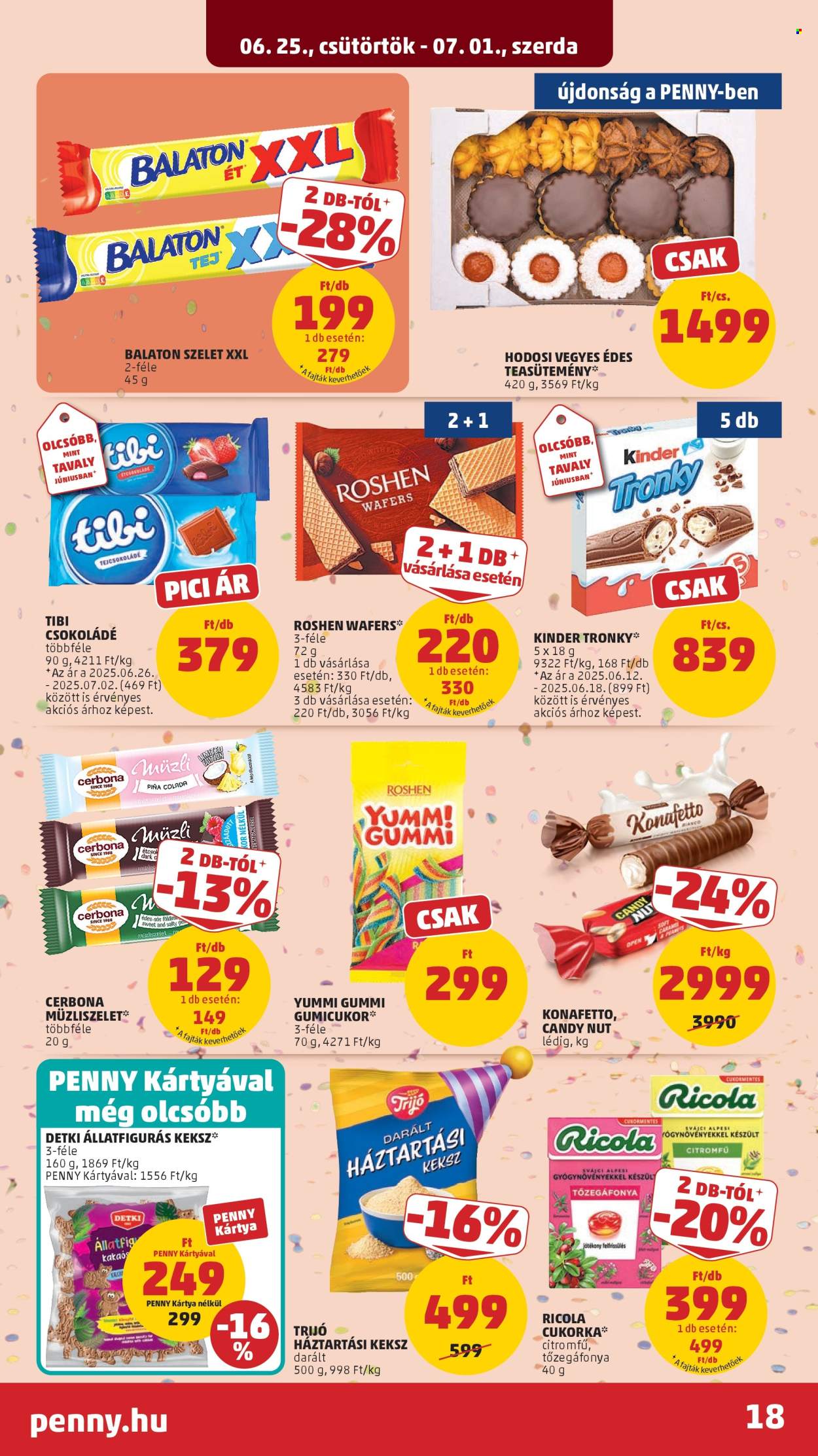 Penny Market akciós újságok - 2026.06.25 - 2026.07.01. Oldal 18