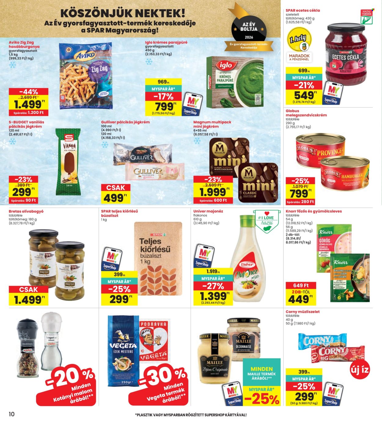 INTERSPAR akciós újságok - 2026.06.25 - 2026.07.01. Oldal 10