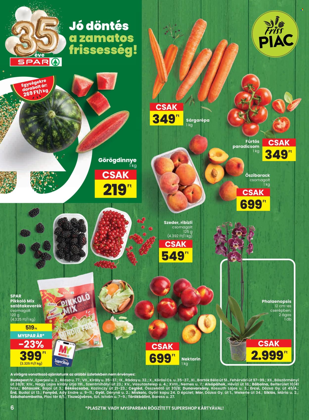SPAR akciós újságok - 2026.06.25 - 2026.07.01. Oldal 6