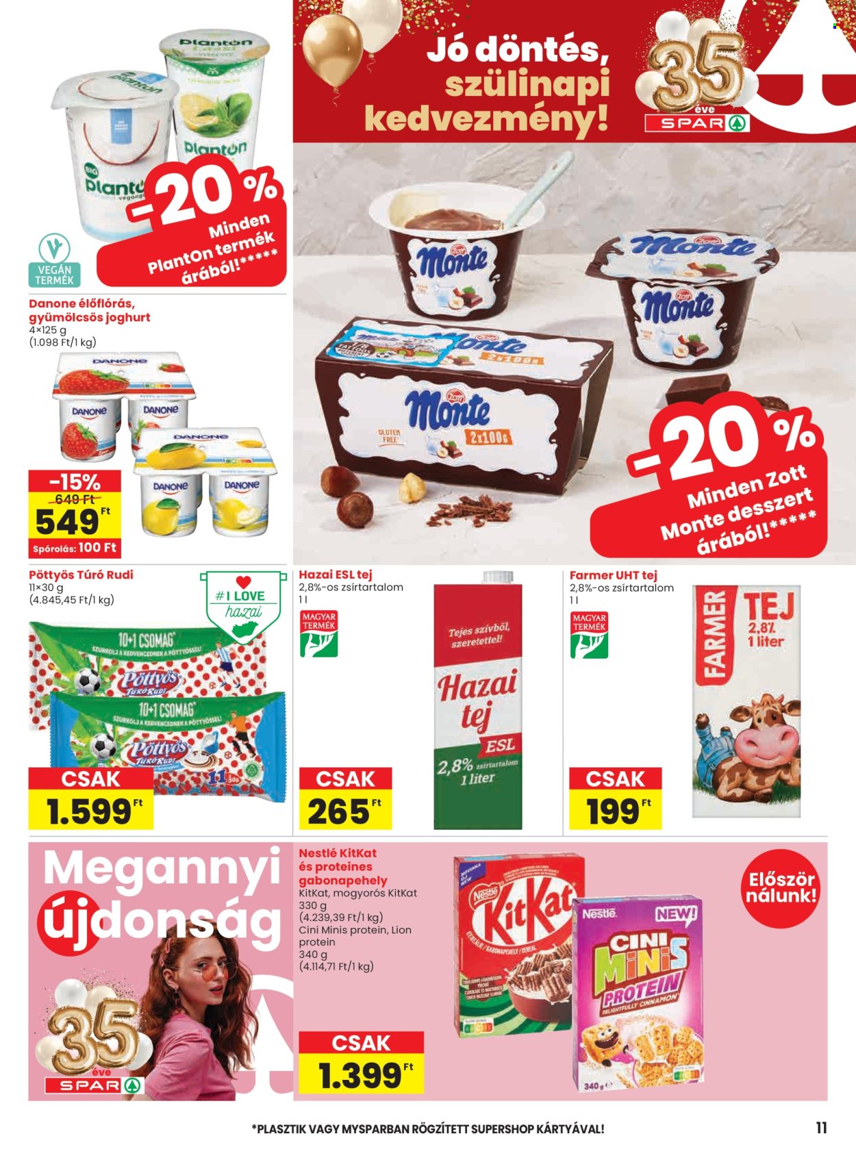 SPAR akciós újságok - 2026.06.25 - 2026.07.01. Oldal 11