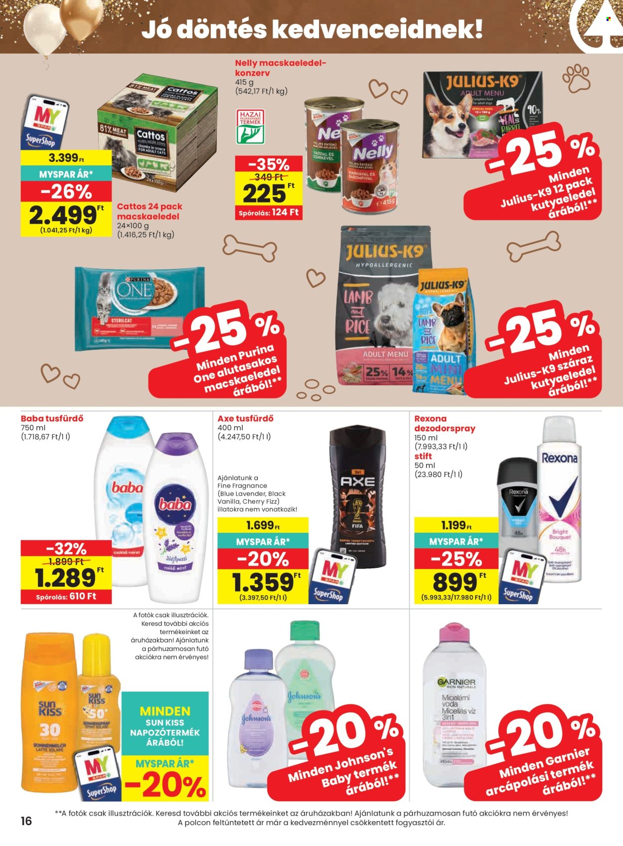 SPAR akciós újságok - 2026.06.25 - 2026.07.01. Oldal 16