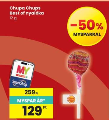 Chupa Chups Best of nyalóka