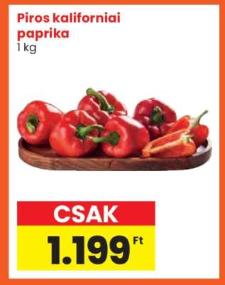 Piros Kaliforniai Paprika
