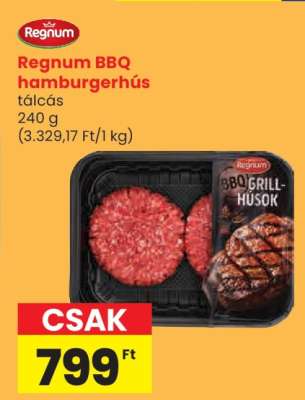 Regnum BBQ hamburgerhús