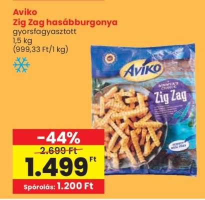 AVIKO Zig-Zag Hasábburgonya
