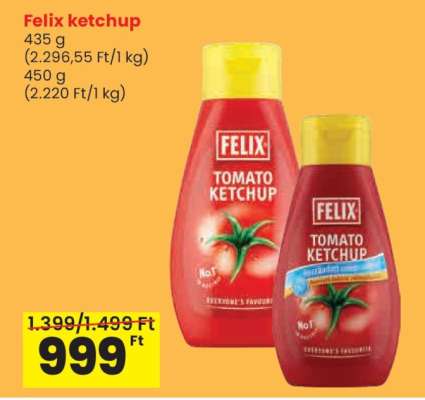 Felix ketchup