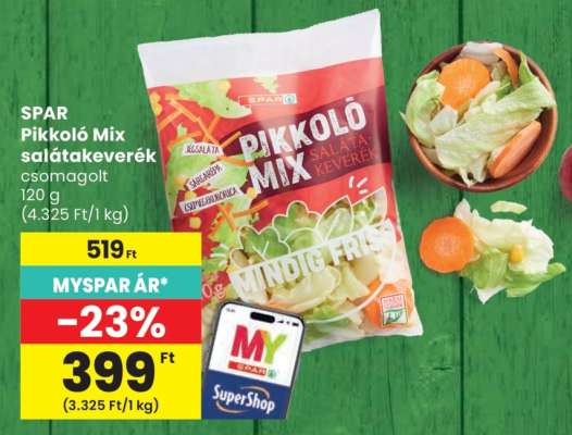 SPAR Pikkoló mix salátakeverék